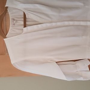 gap Designed & Crafted White Cotton Dress, Size 4